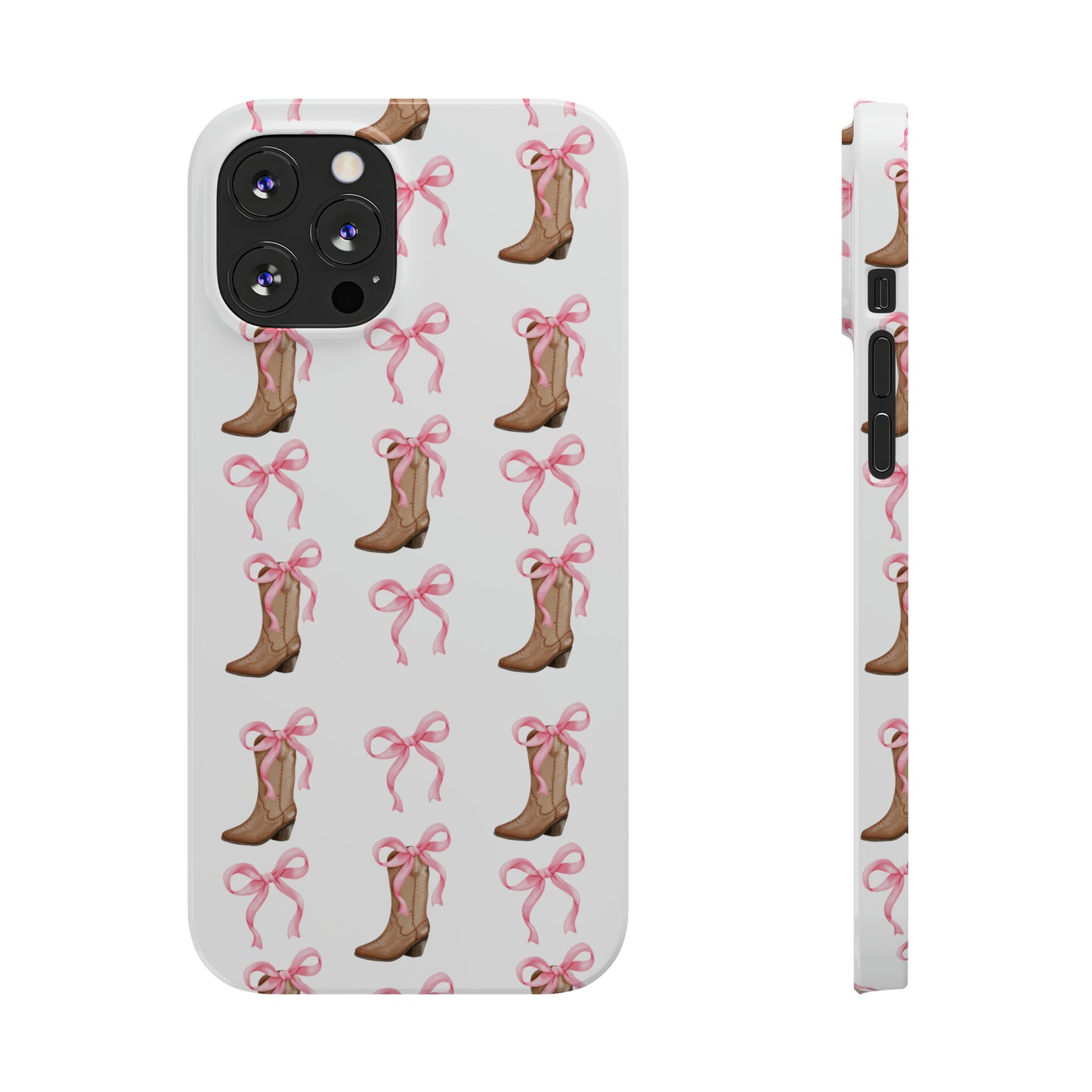 Cowgirl Coquette Slim Phone Case