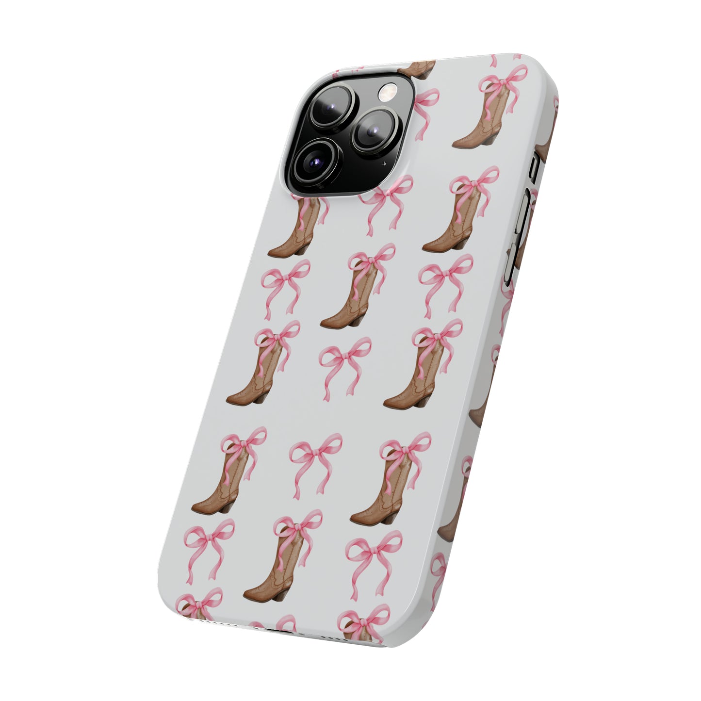 Cowgirl Coquette Slim Phone Case