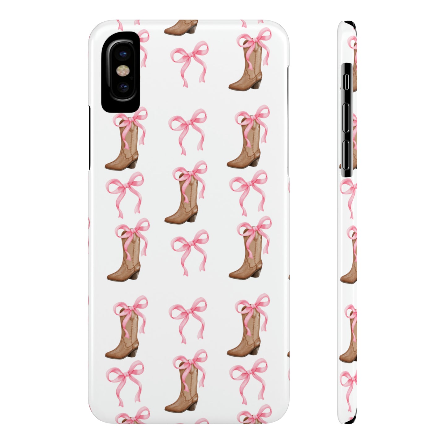 Cowgirl Coquette Slim Phone Case
