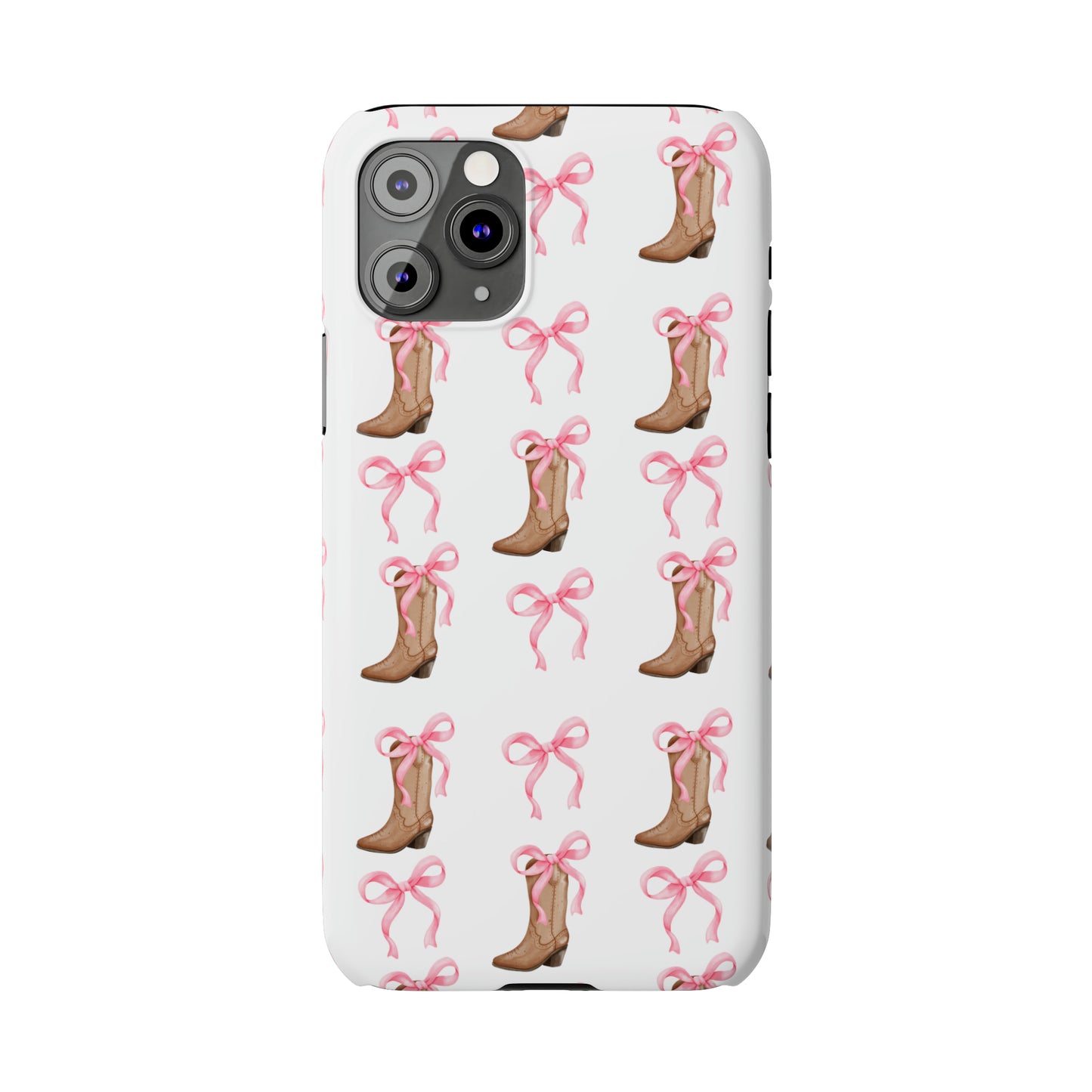 Cowgirl Coquette Slim Phone Case