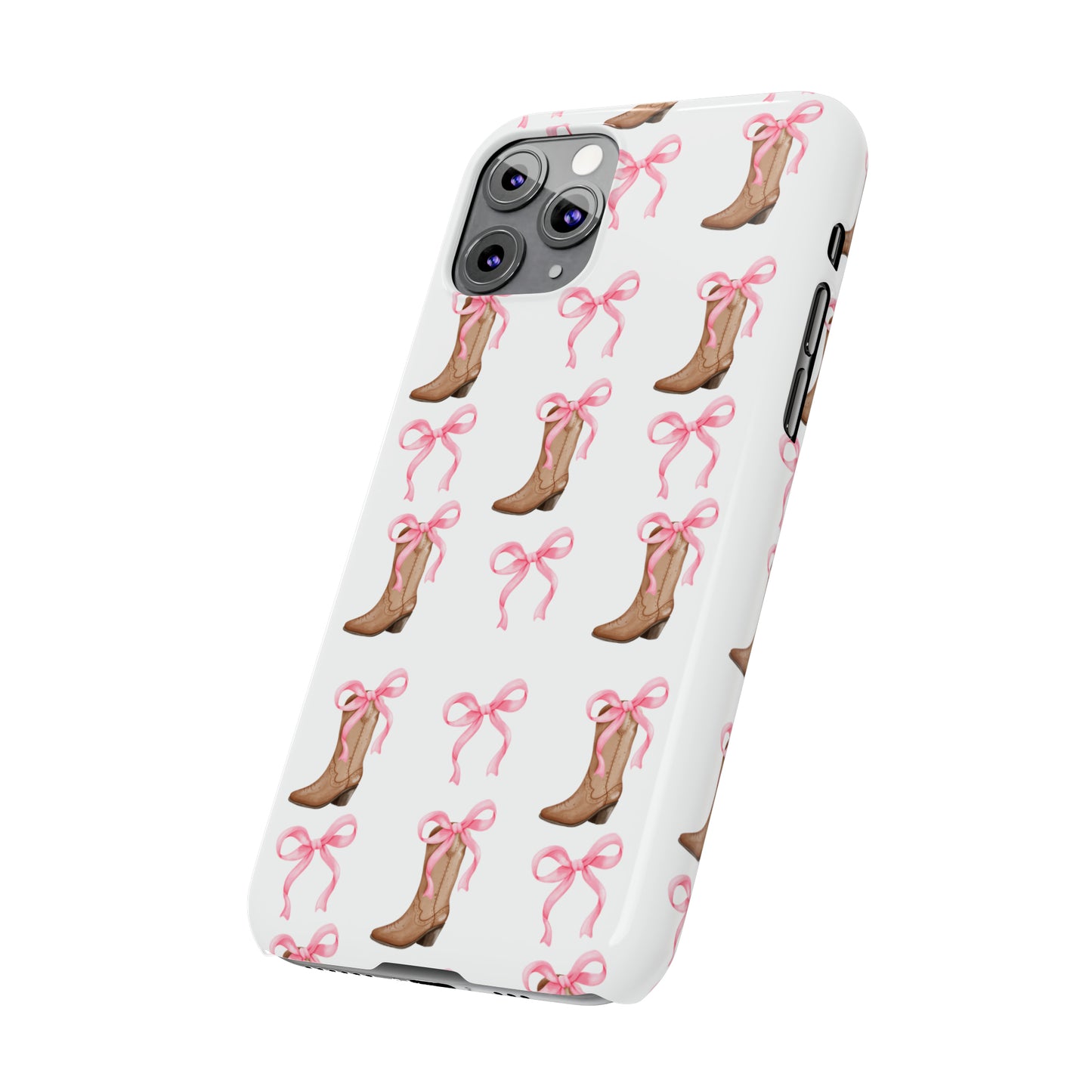 Cowgirl Coquette Slim Phone Case