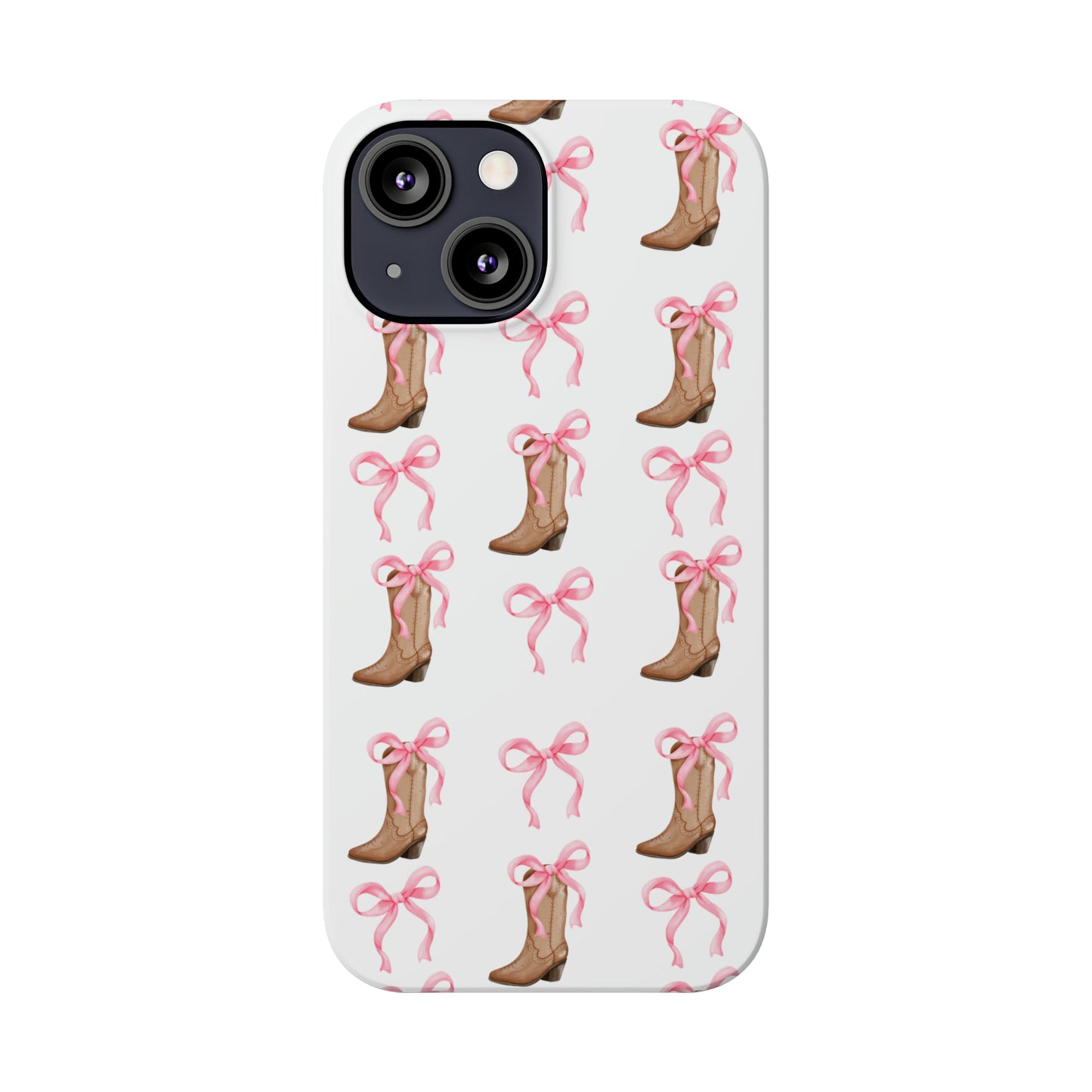 Cowgirl Coquette Slim Phone Case