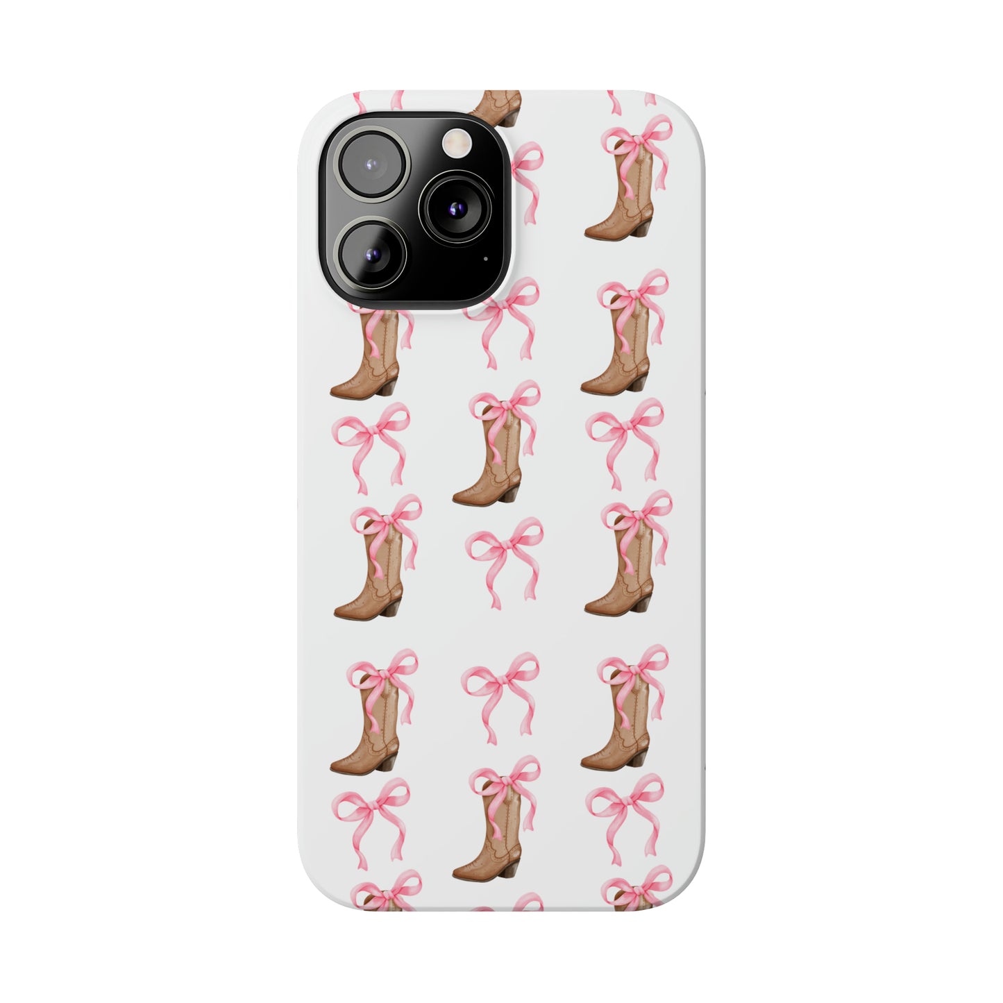 Cowgirl Coquette Slim Phone Case