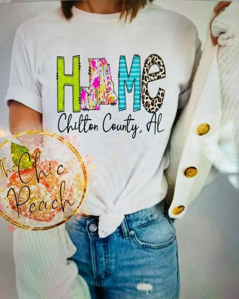 Home Chilton County AL Tee