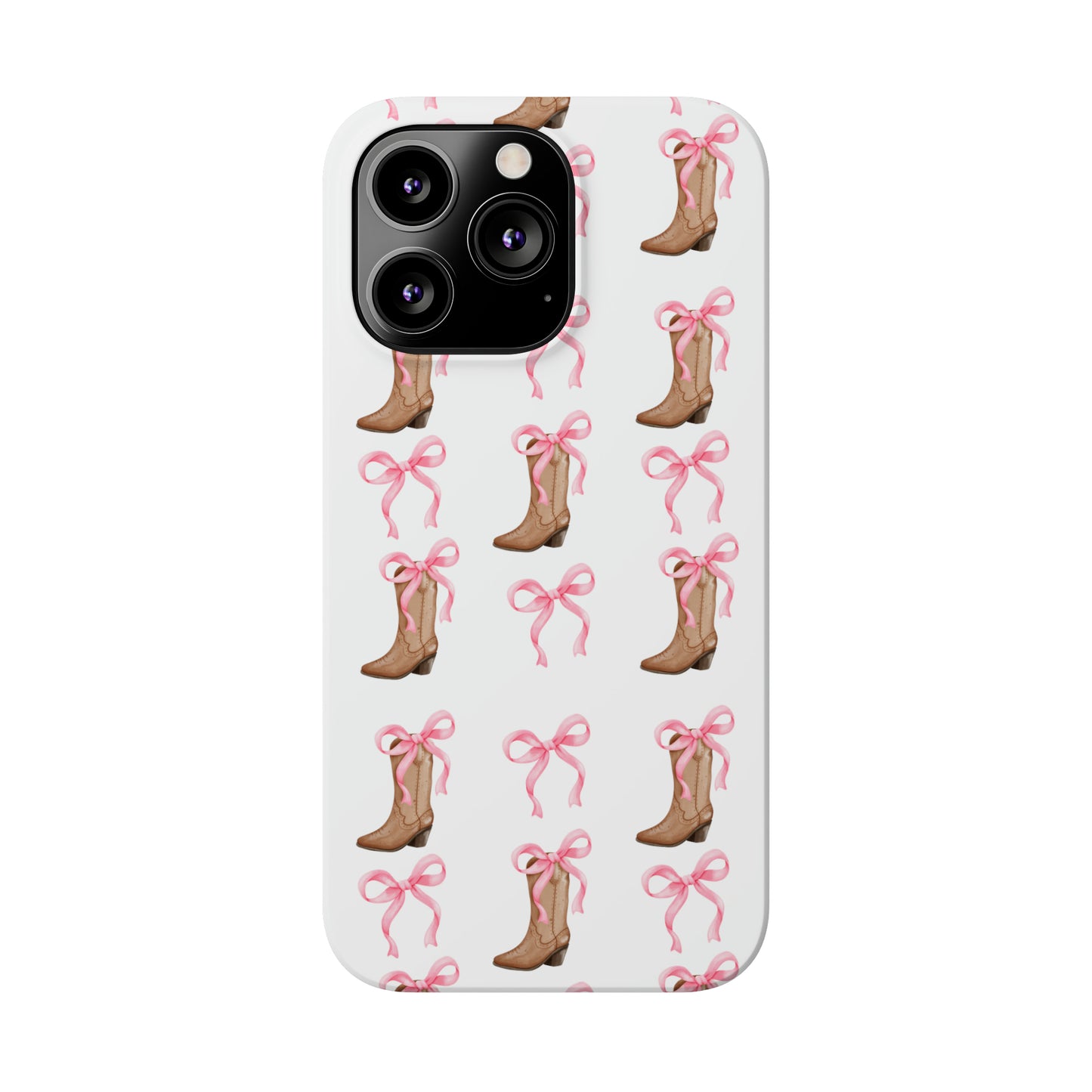 Cowgirl Coquette Slim Phone Case