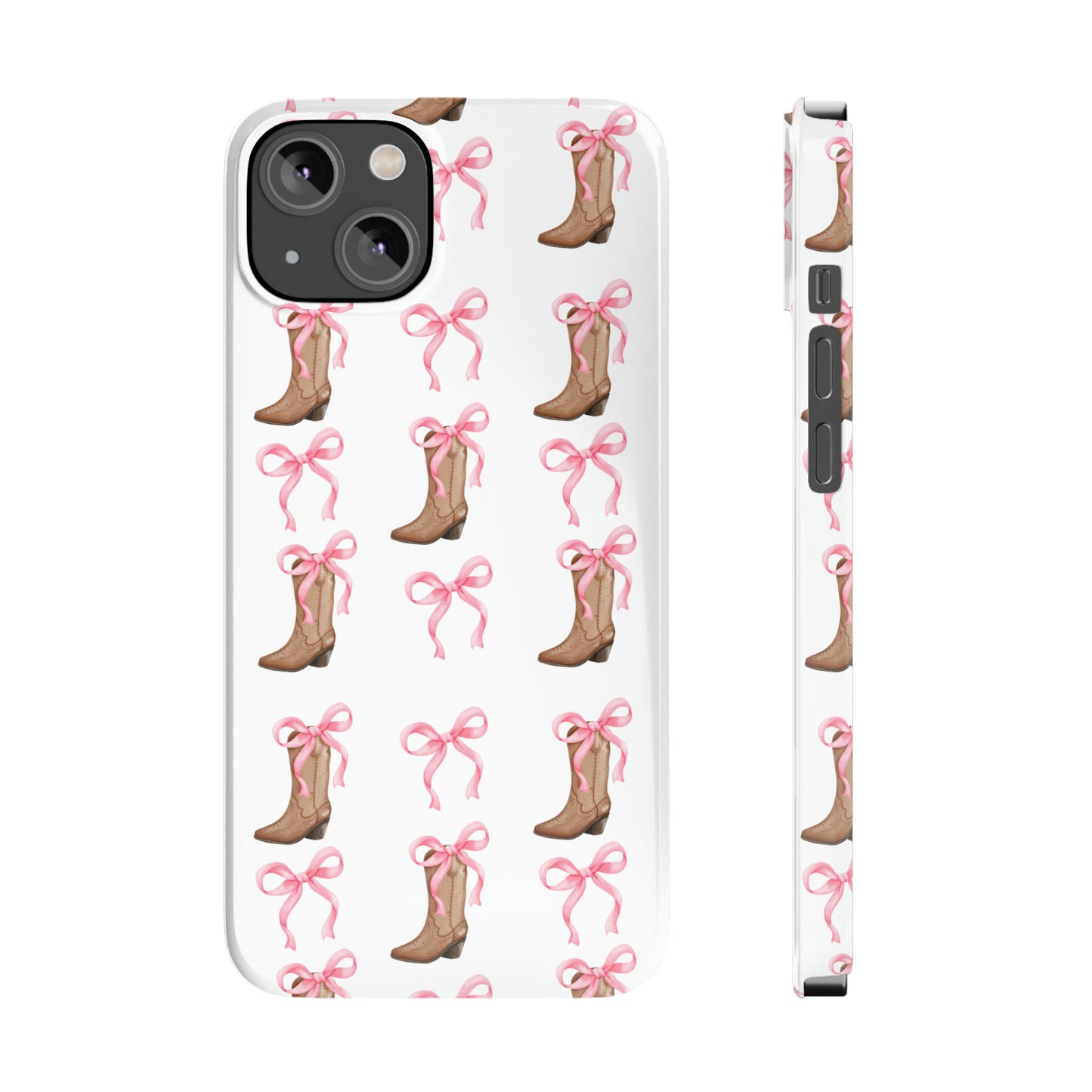 Cowgirl Coquette Slim Phone Case