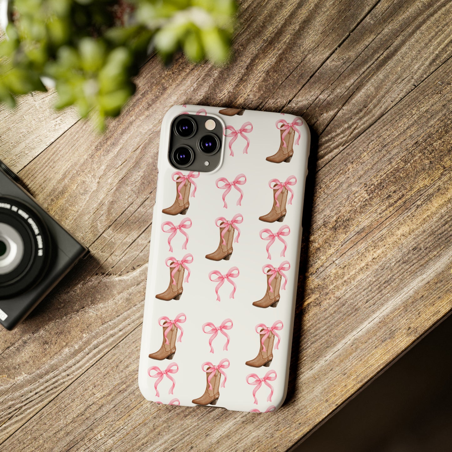 Cowgirl Coquette Slim Phone Case