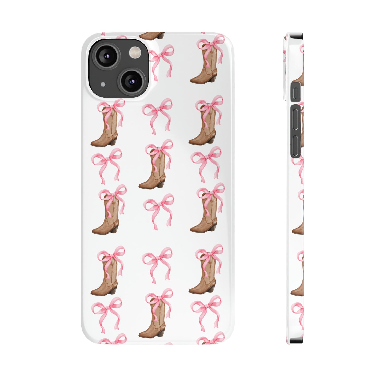 Cowgirl Coquette Slim Phone Case