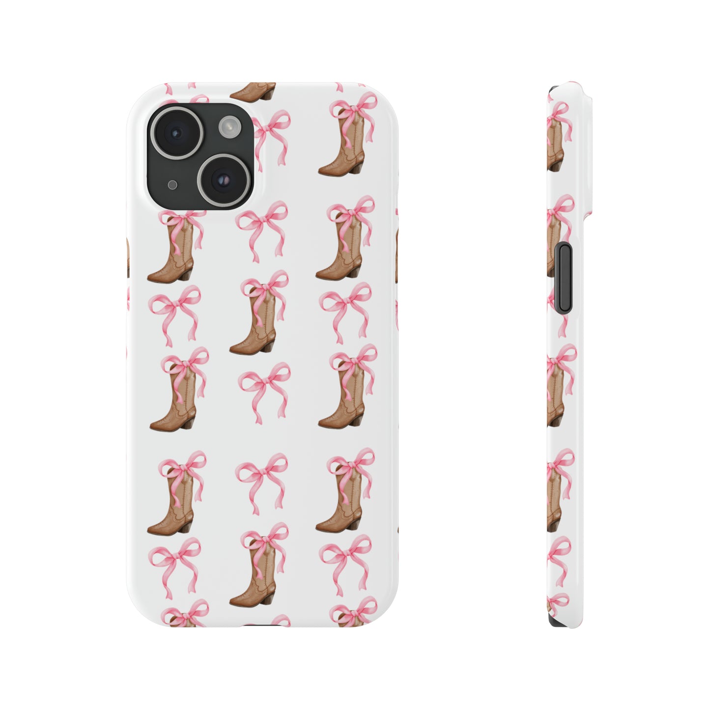 Cowgirl Coquette Slim Phone Case