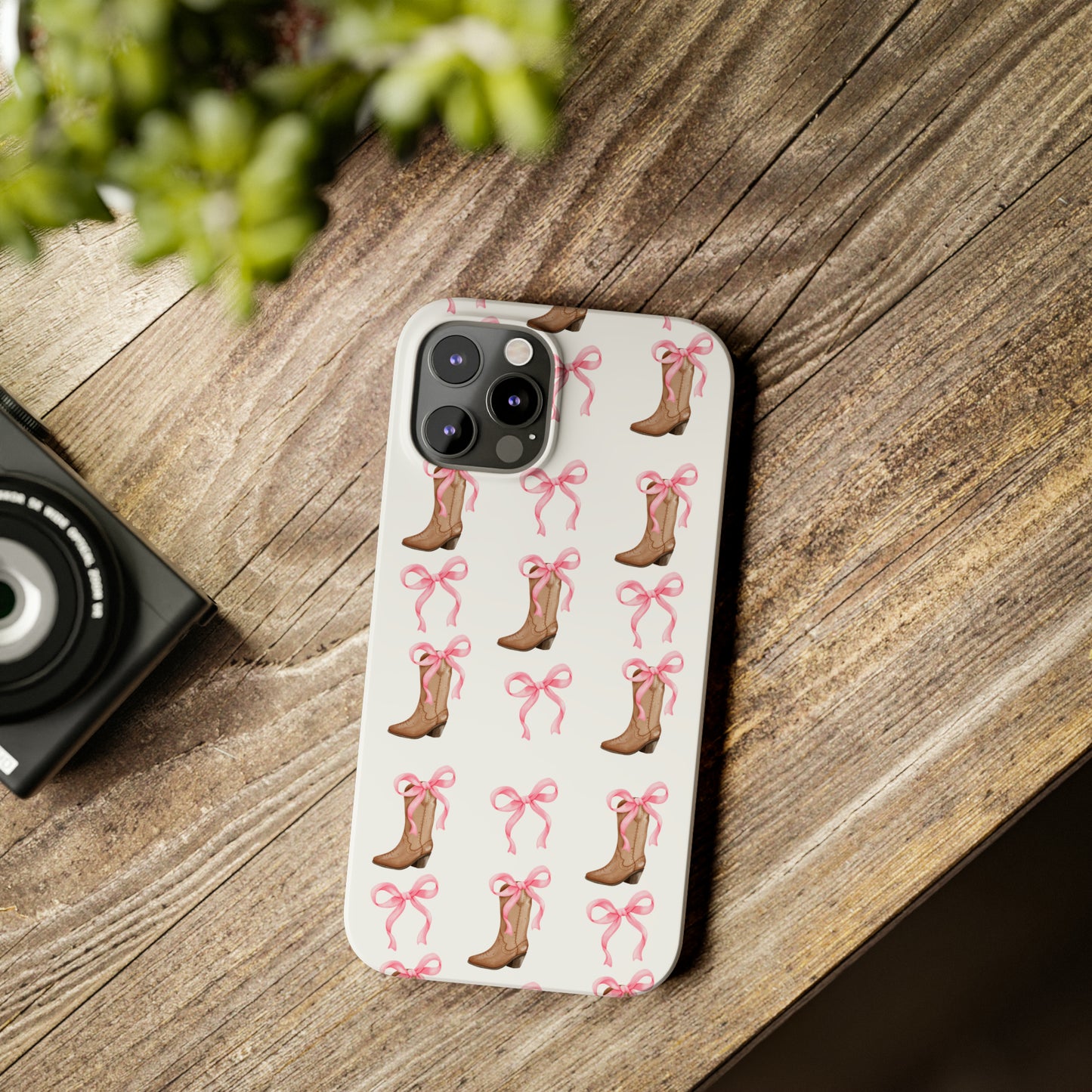 Cowgirl Coquette Slim Phone Case
