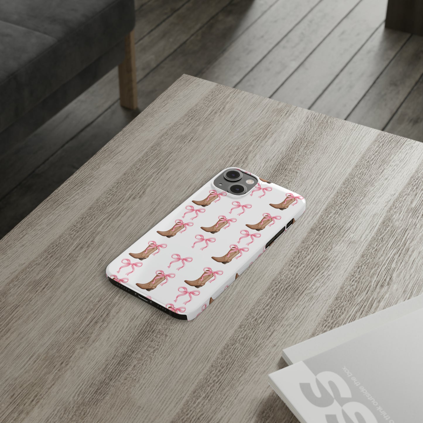 Cowgirl Coquette Slim Phone Case