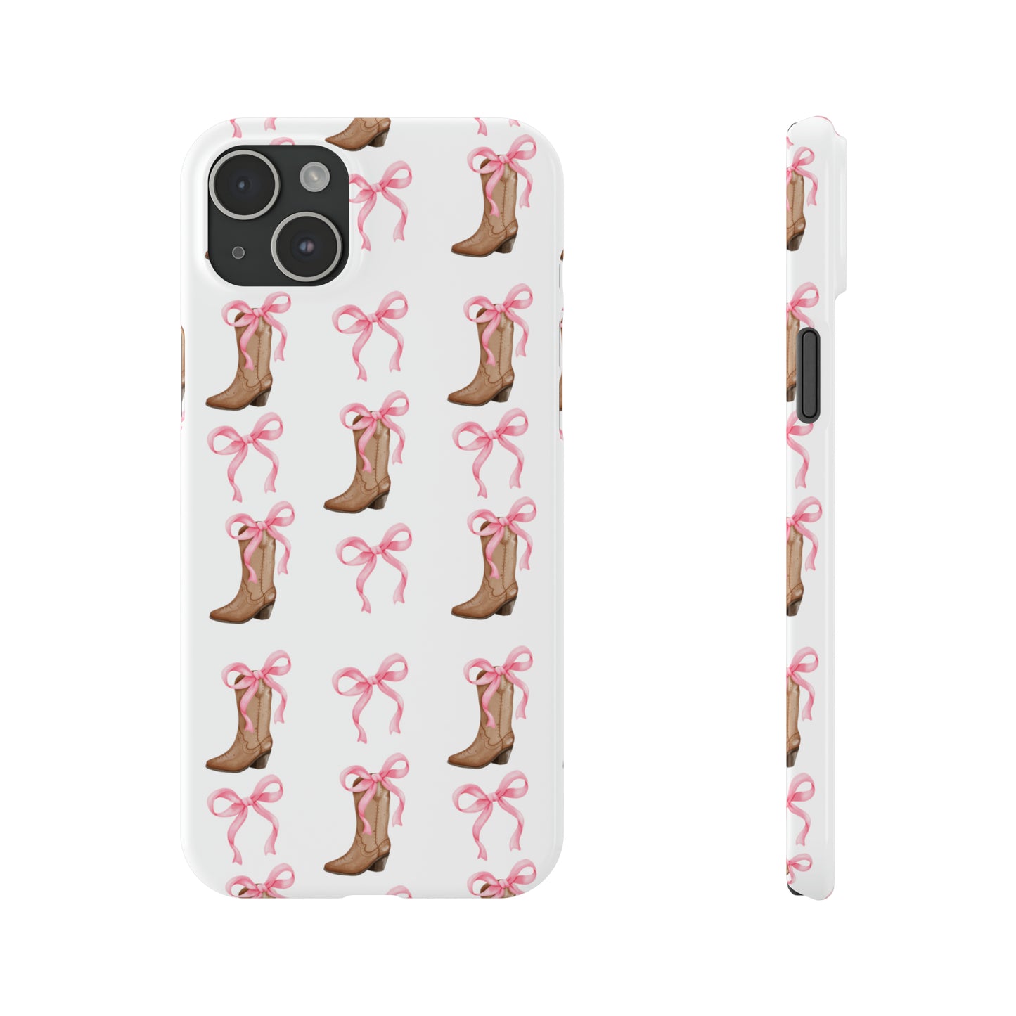 Cowgirl Coquette Slim Phone Case