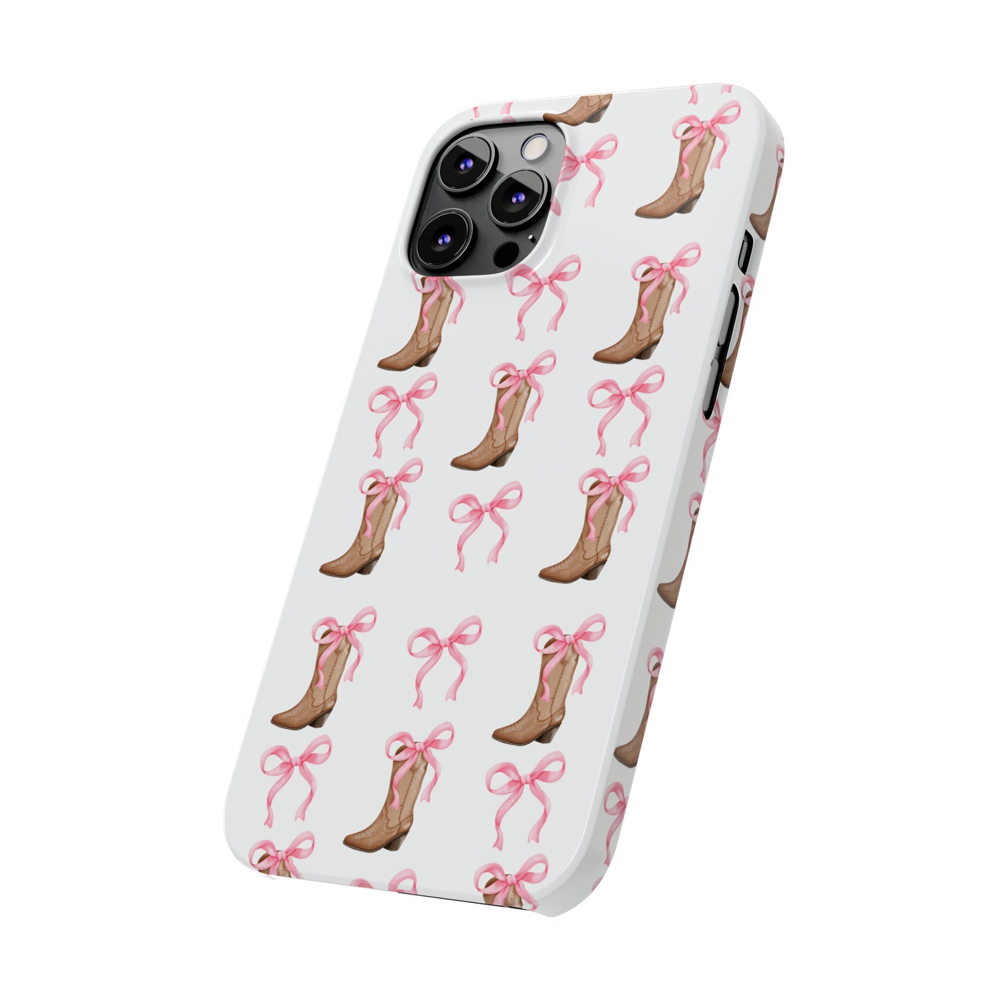 Cowgirl Coquette Slim Phone Case