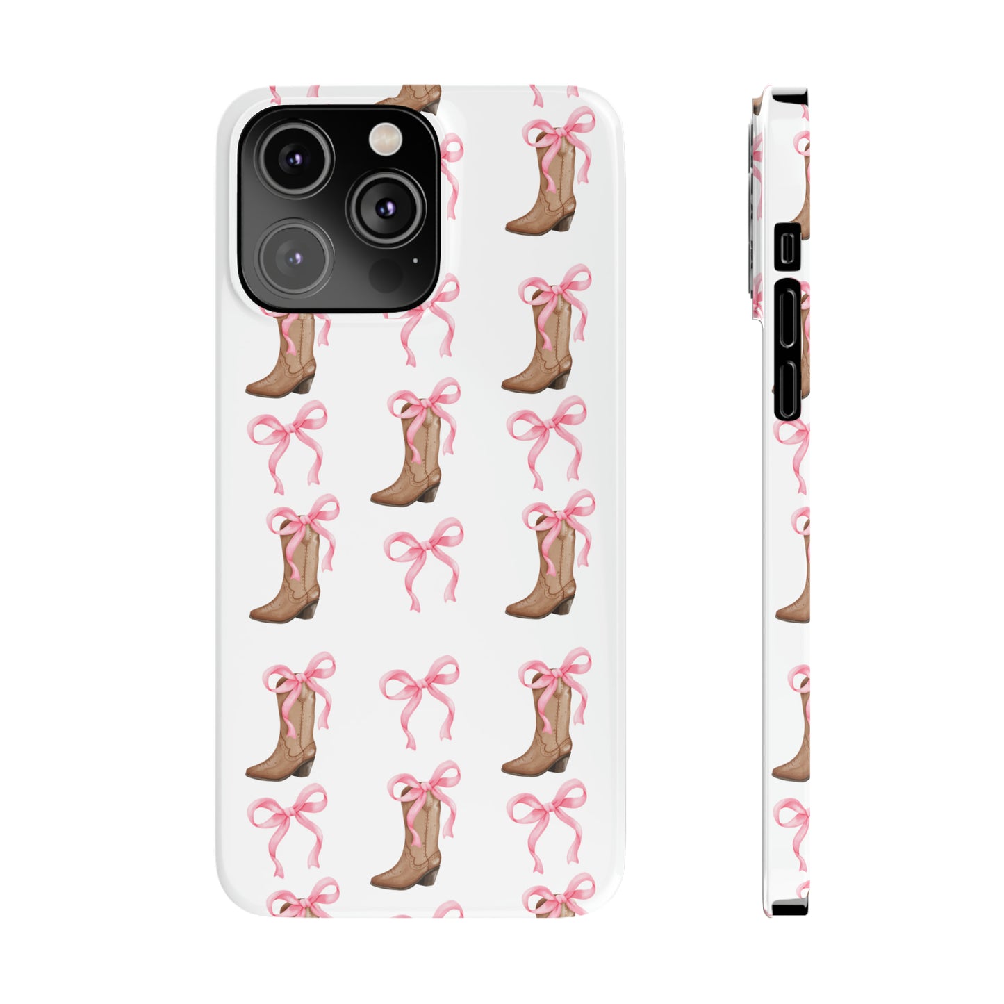 Cowgirl Coquette Slim Phone Case