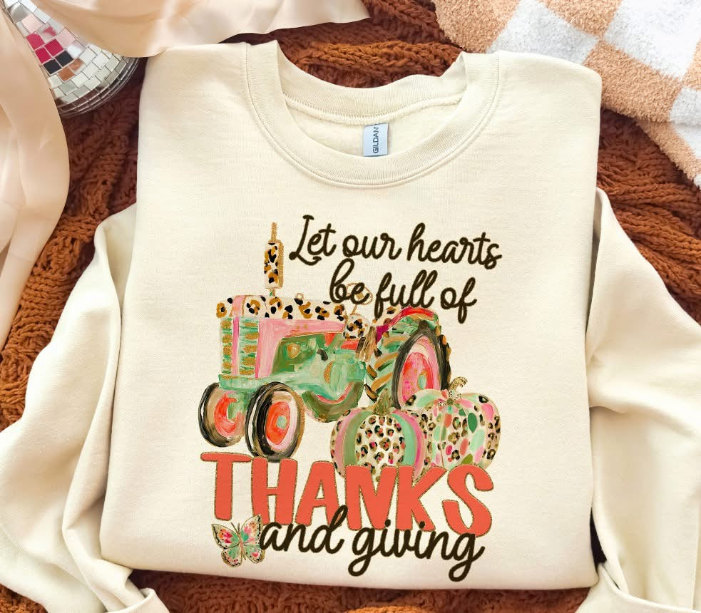 Hearts be Full of Thanks and Giving