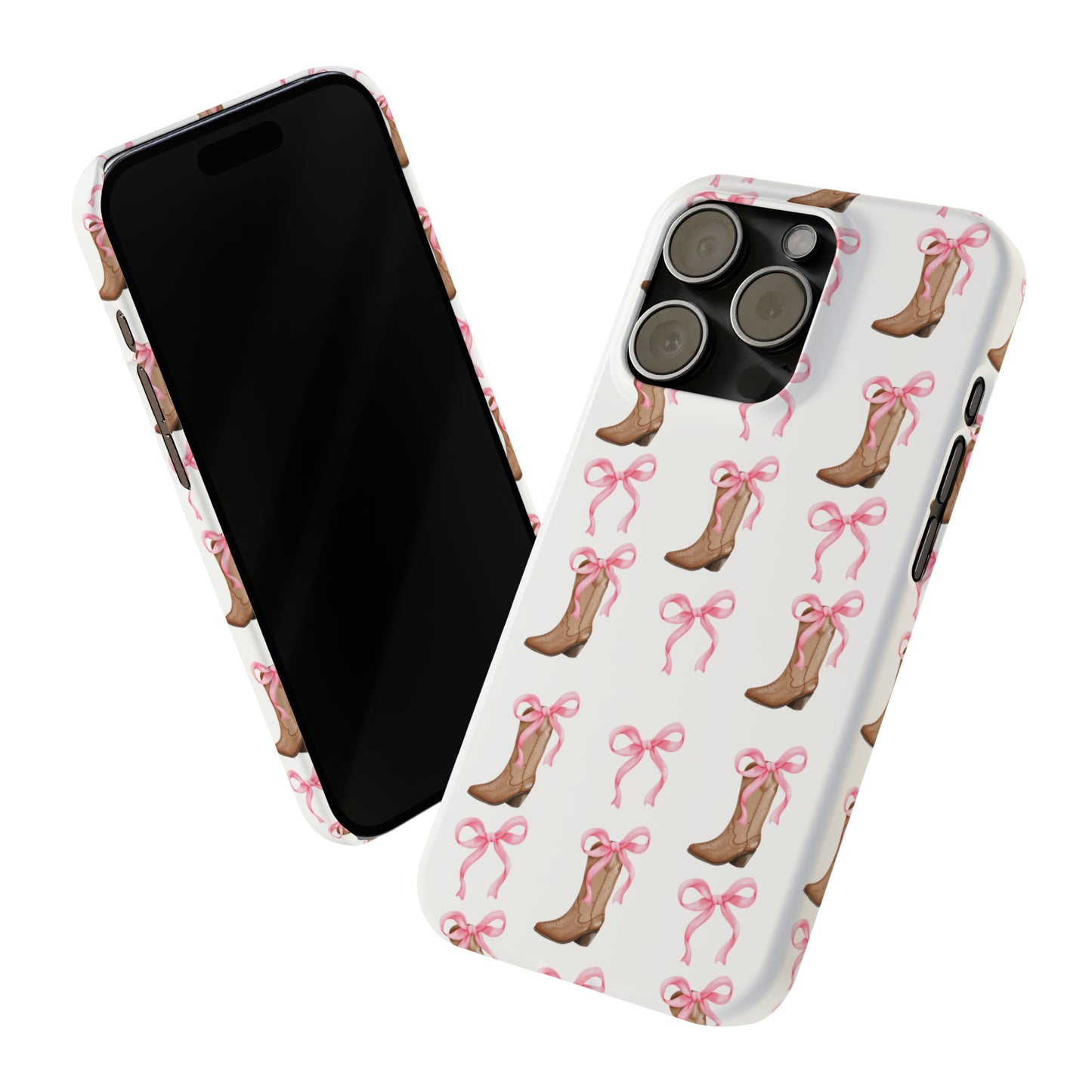 Cowgirl Coquette Slim Phone Case
