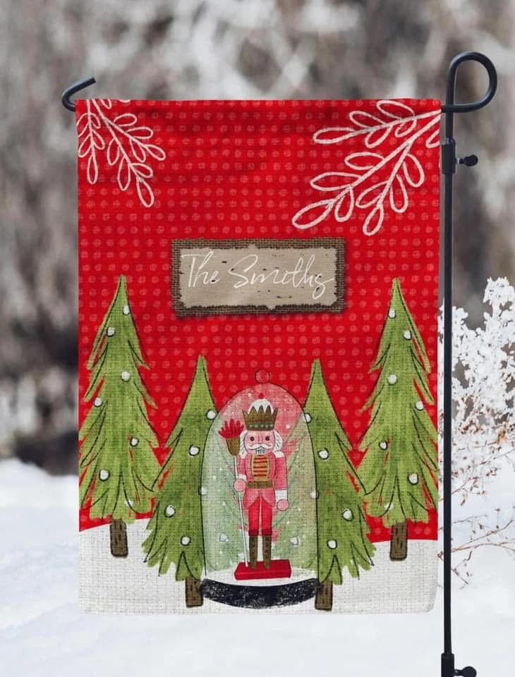Nutcracker Garden Flag