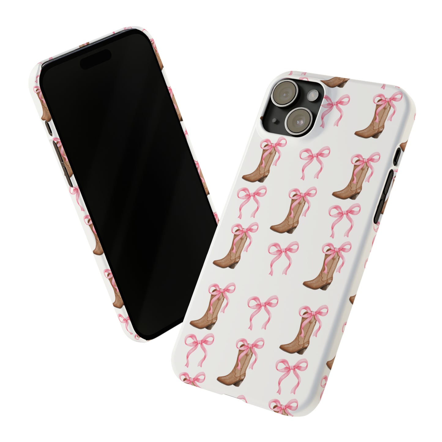 Cowgirl Coquette Slim Phone Case