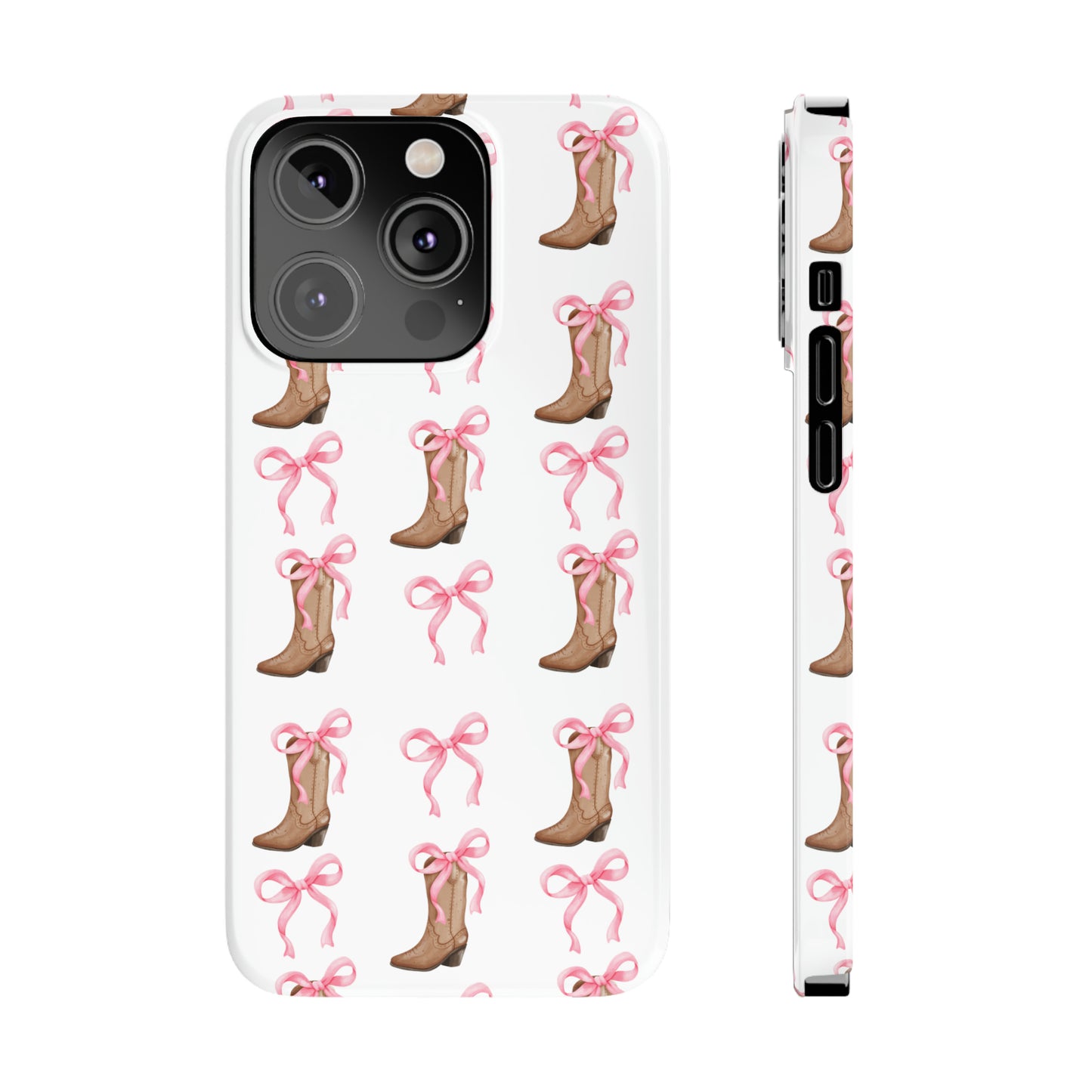 Cowgirl Coquette Slim Phone Case