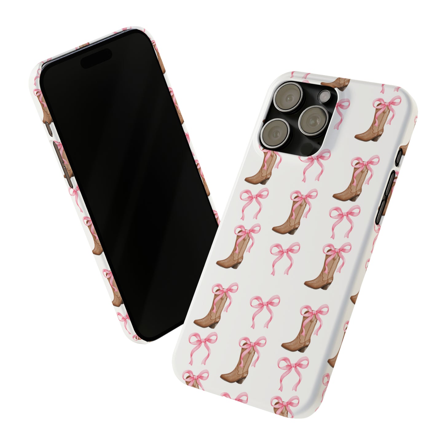 Cowgirl Coquette Slim Phone Case