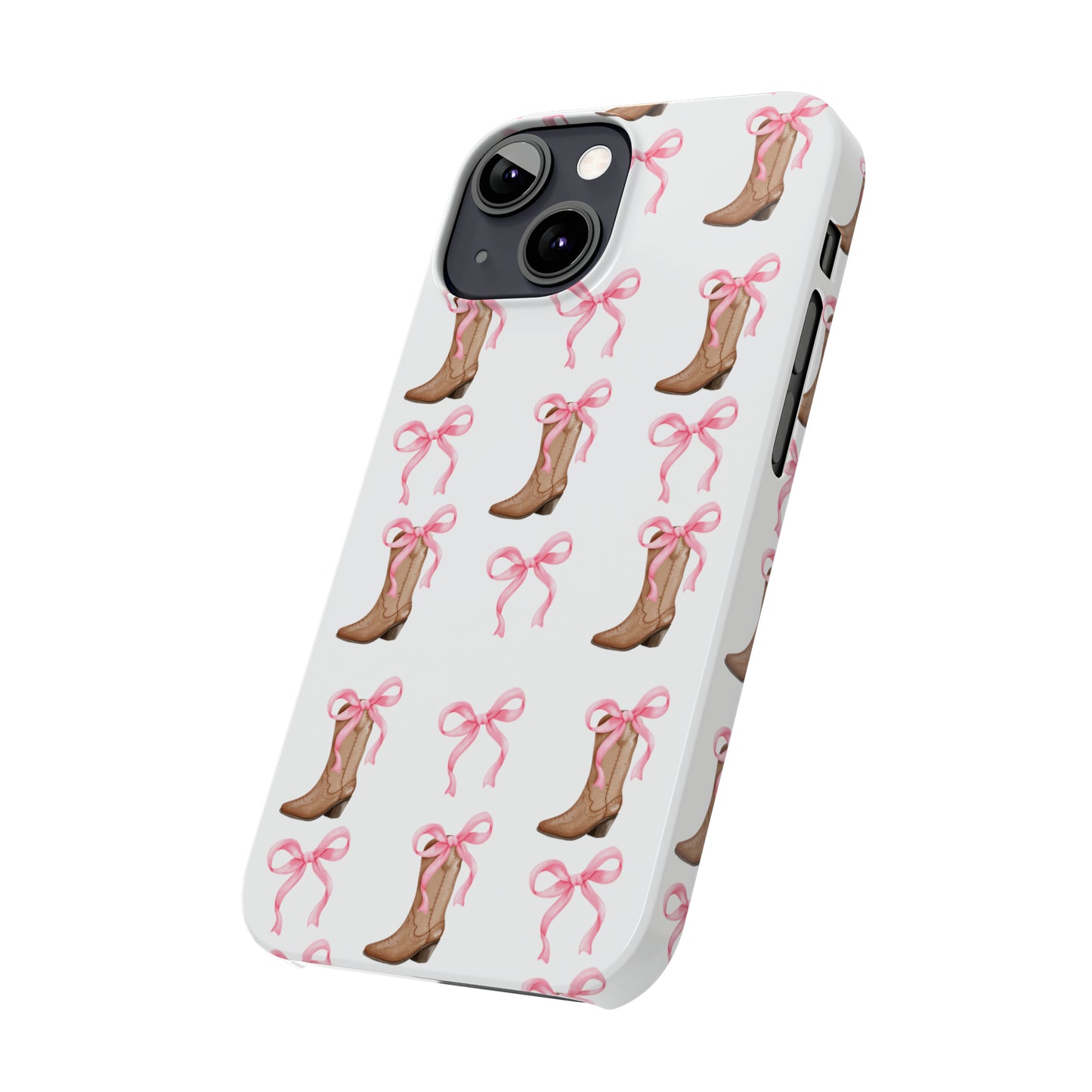 Cowgirl Coquette Slim Phone Case