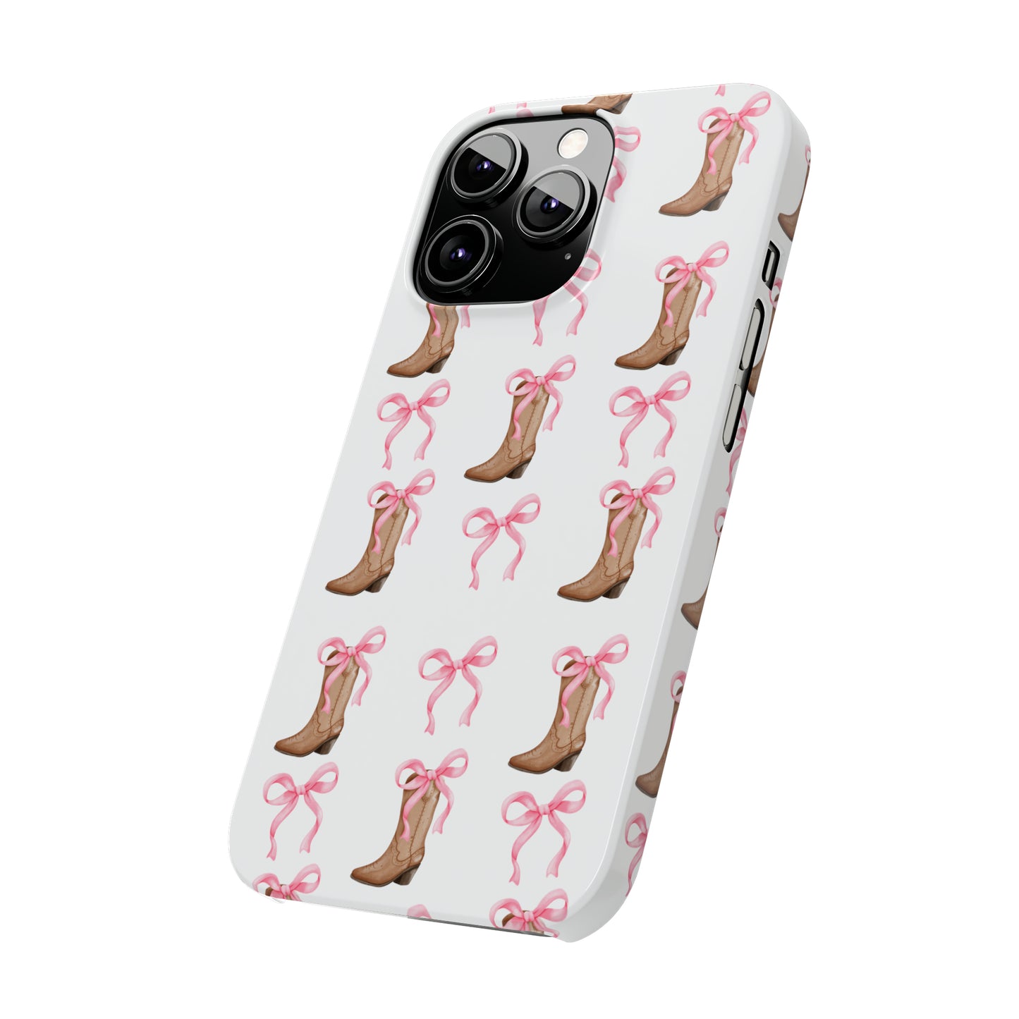 Cowgirl Coquette Slim Phone Case