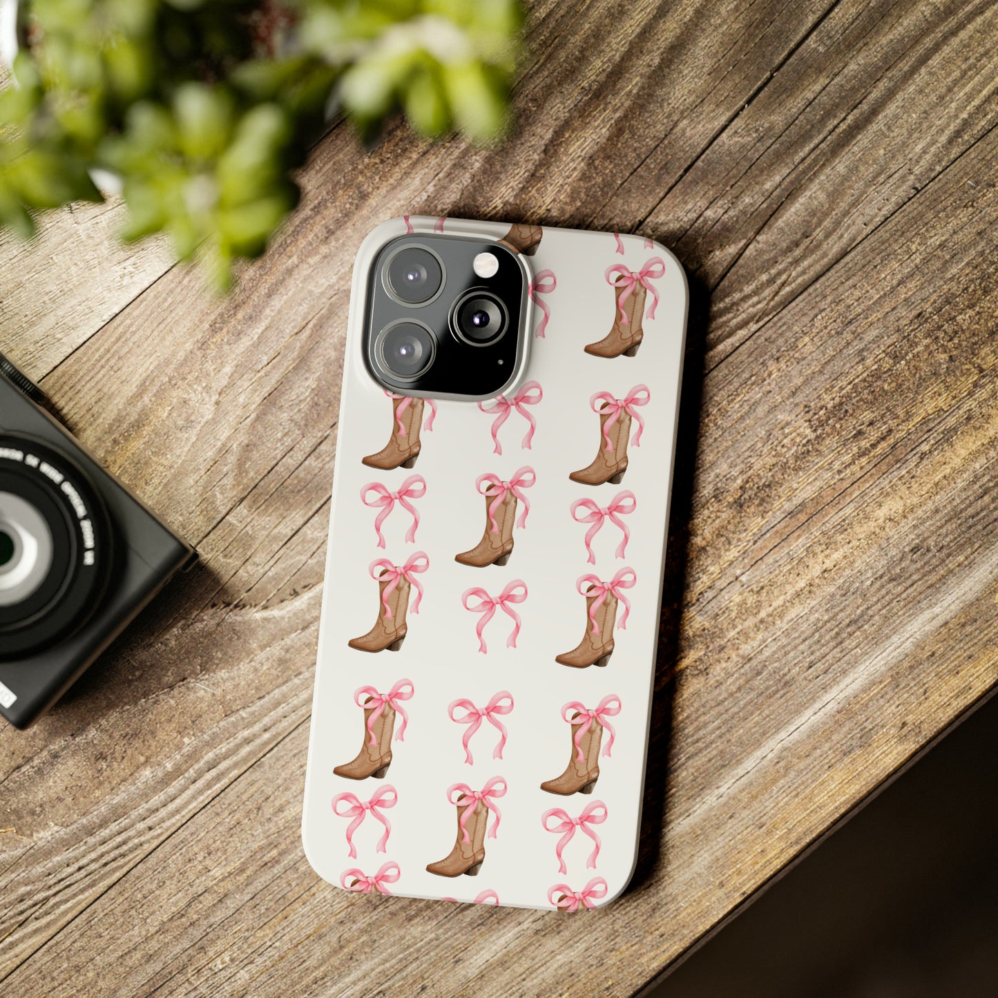 Cowgirl Coquette Slim Phone Case
