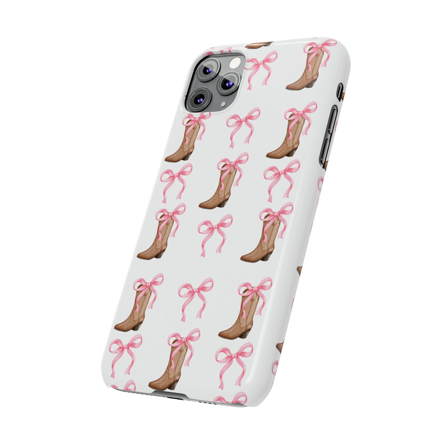Cowgirl Coquette Slim Phone Case