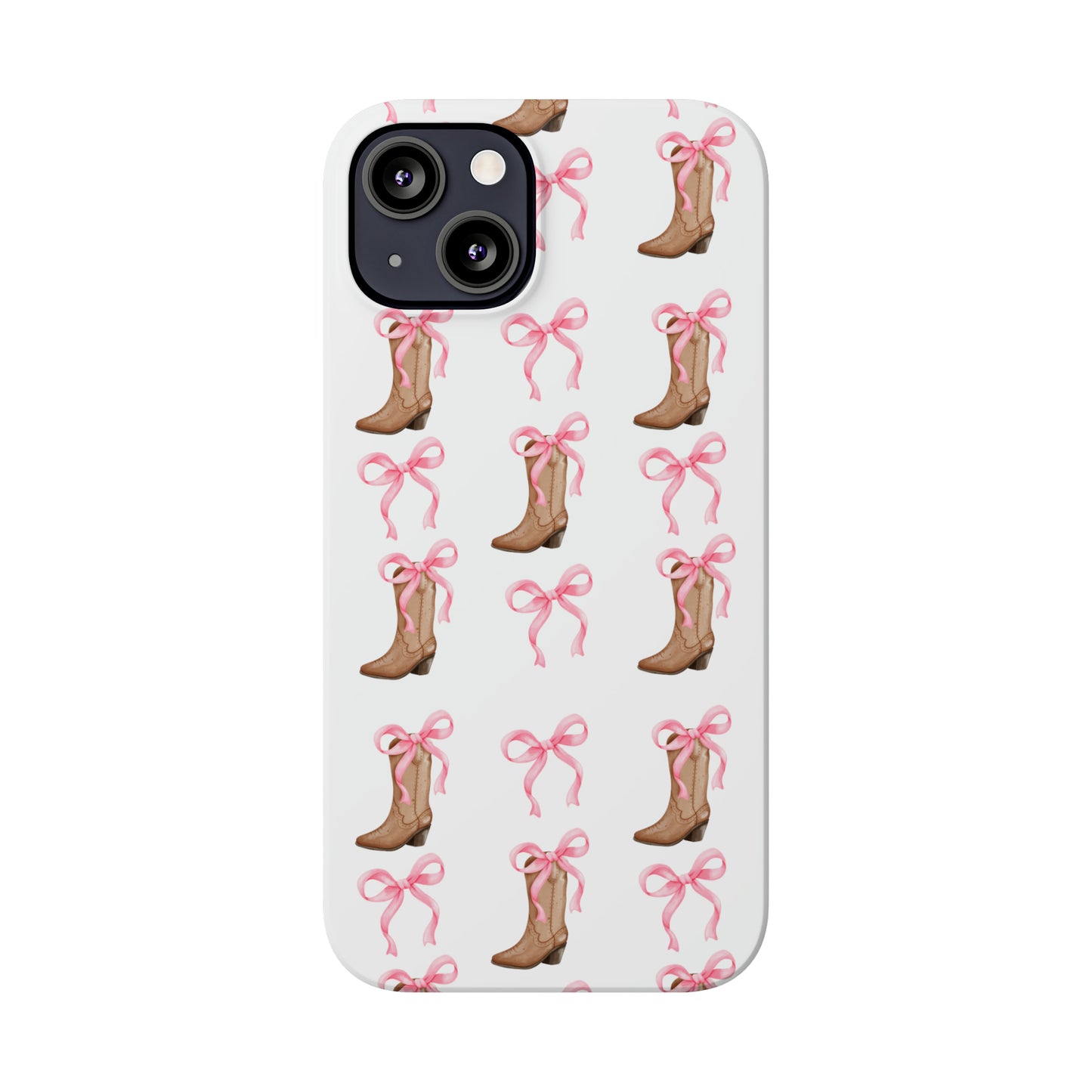 Cowgirl Coquette Slim Phone Case