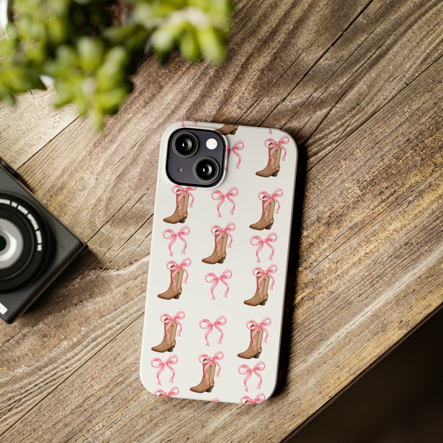 Cowgirl Coquette Slim Phone Case