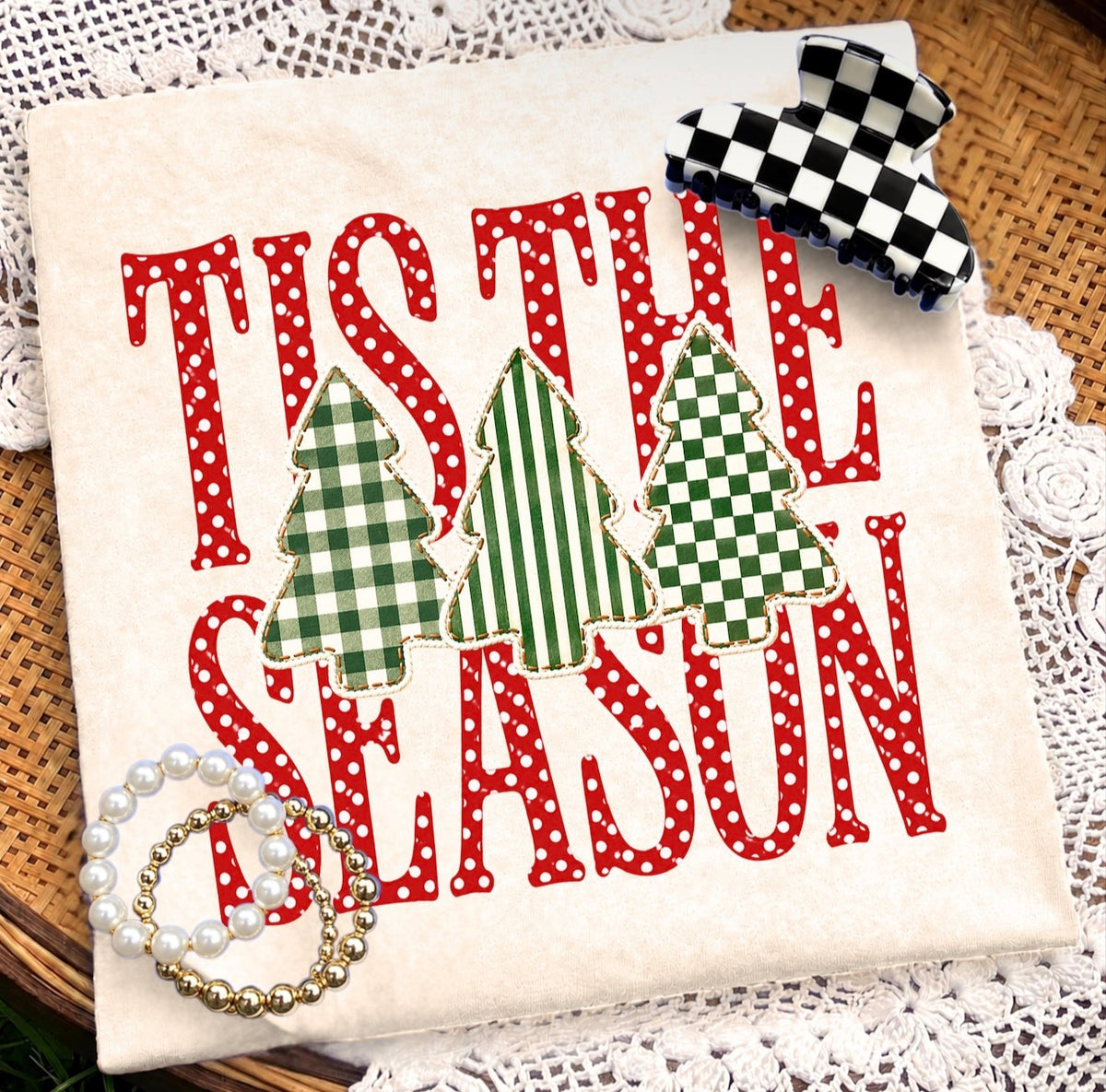 Tis The Season Christmas Trees Sweatshirt