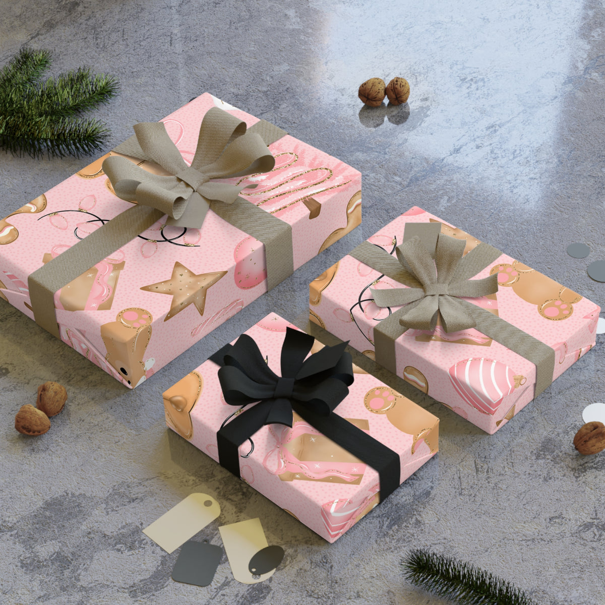 Gift Wrapping Paper Rolls, 1pc