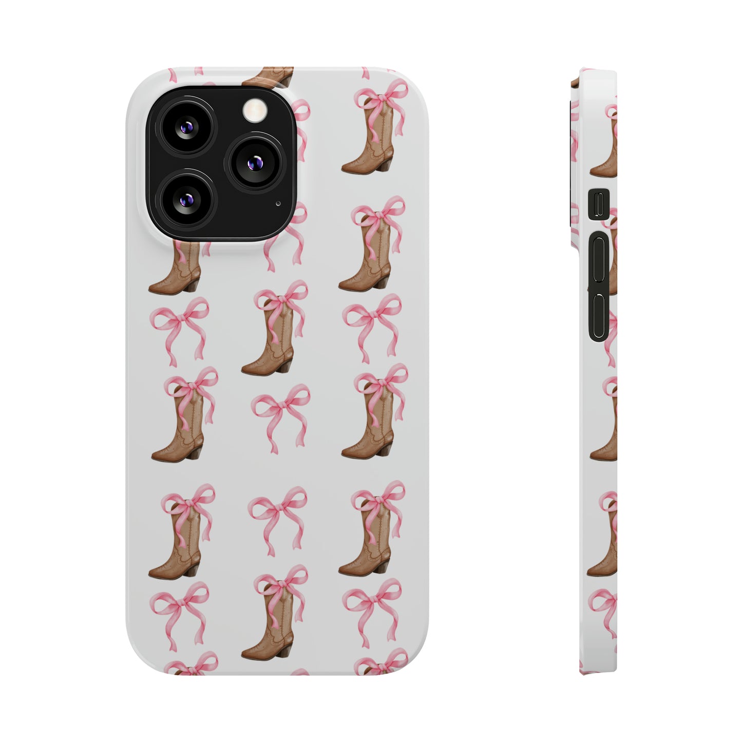 Cowgirl Coquette Slim Phone Case