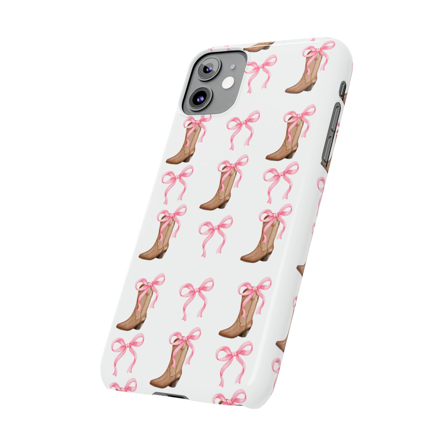 Cowgirl Coquette Slim Phone Case