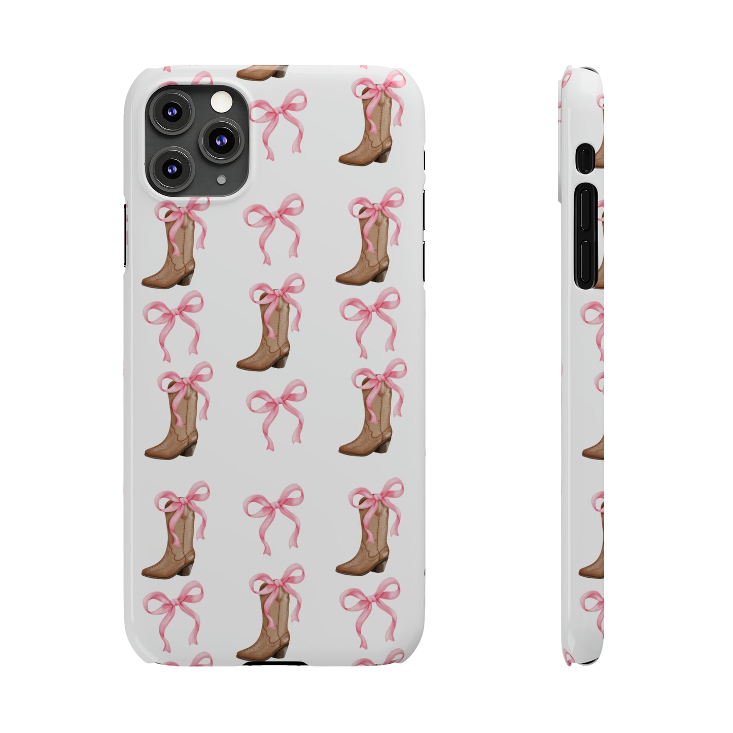 Cowgirl Coquette Slim Phone Case