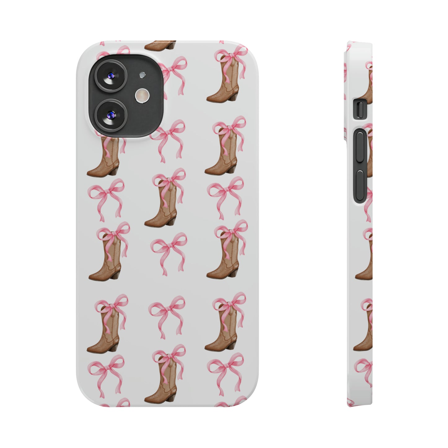 Cowgirl Coquette Slim Phone Case