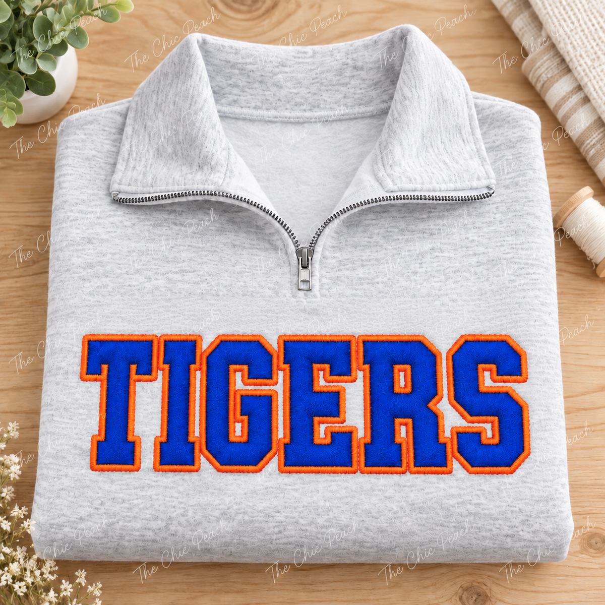 Mascot Name Custom Quarterzip