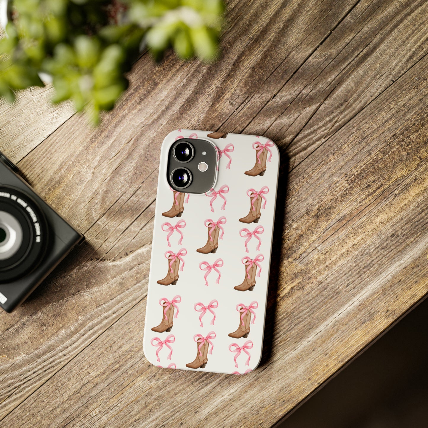 Cowgirl Coquette Slim Phone Case