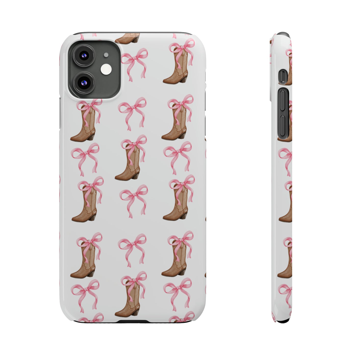 Cowgirl Coquette Slim Phone Case