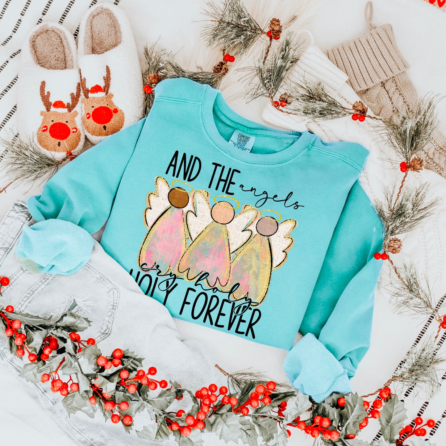 The Angels cry Holy forever