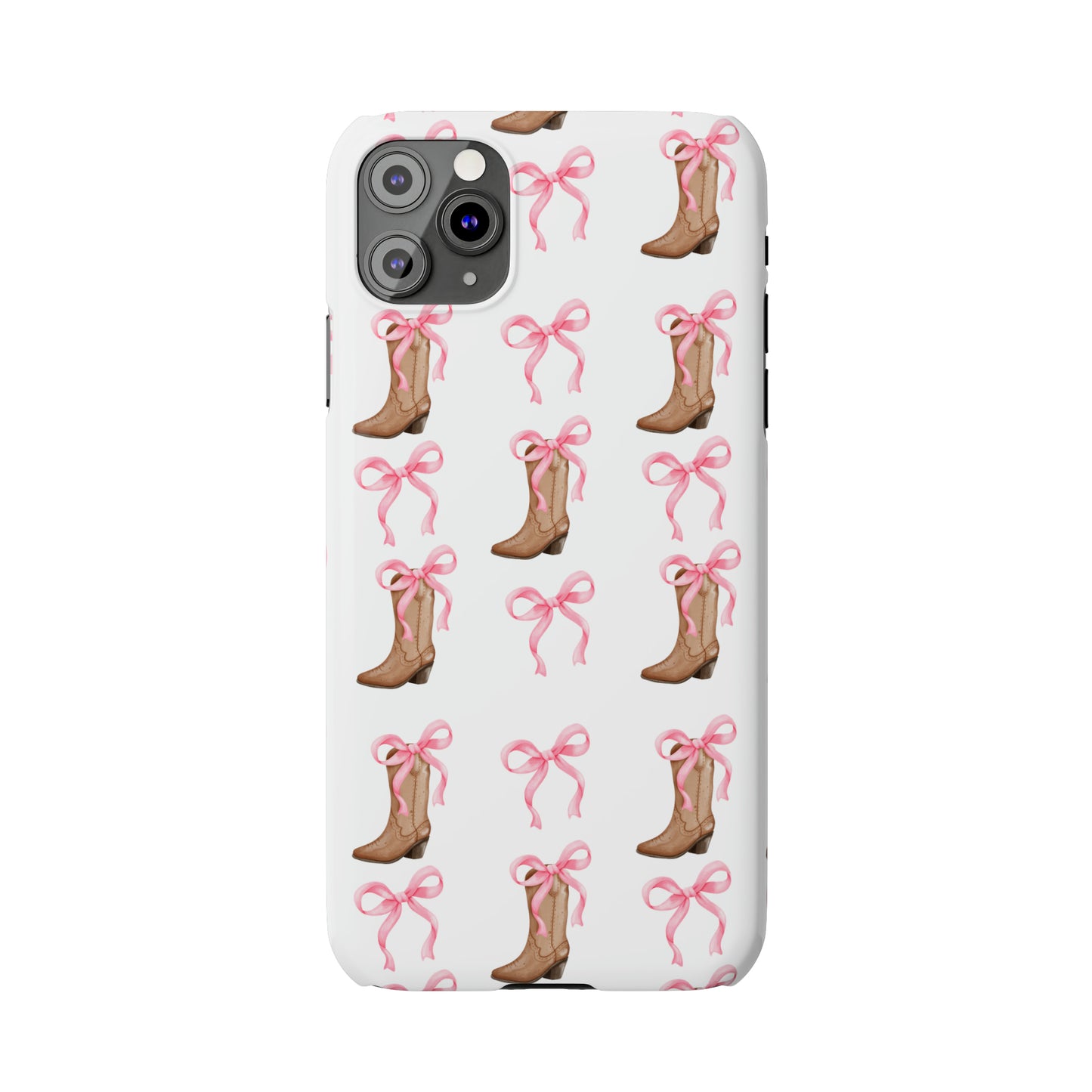 Cowgirl Coquette Slim Phone Case