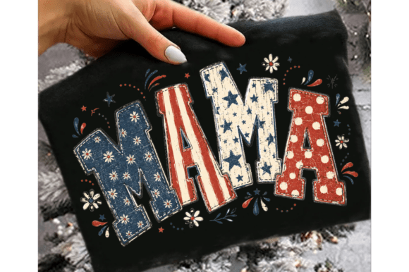 Patriotic MAMA Tee
