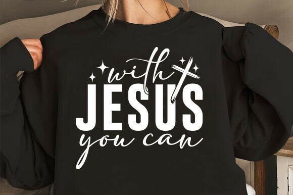 With Jesus You Can Tee