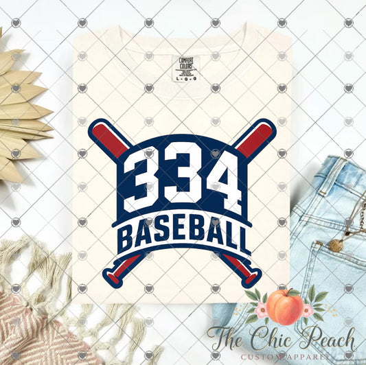 334 baseball crossing bats
