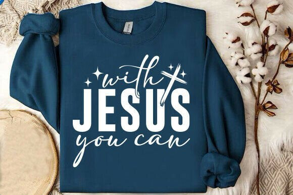 With Jesus You Can Tee