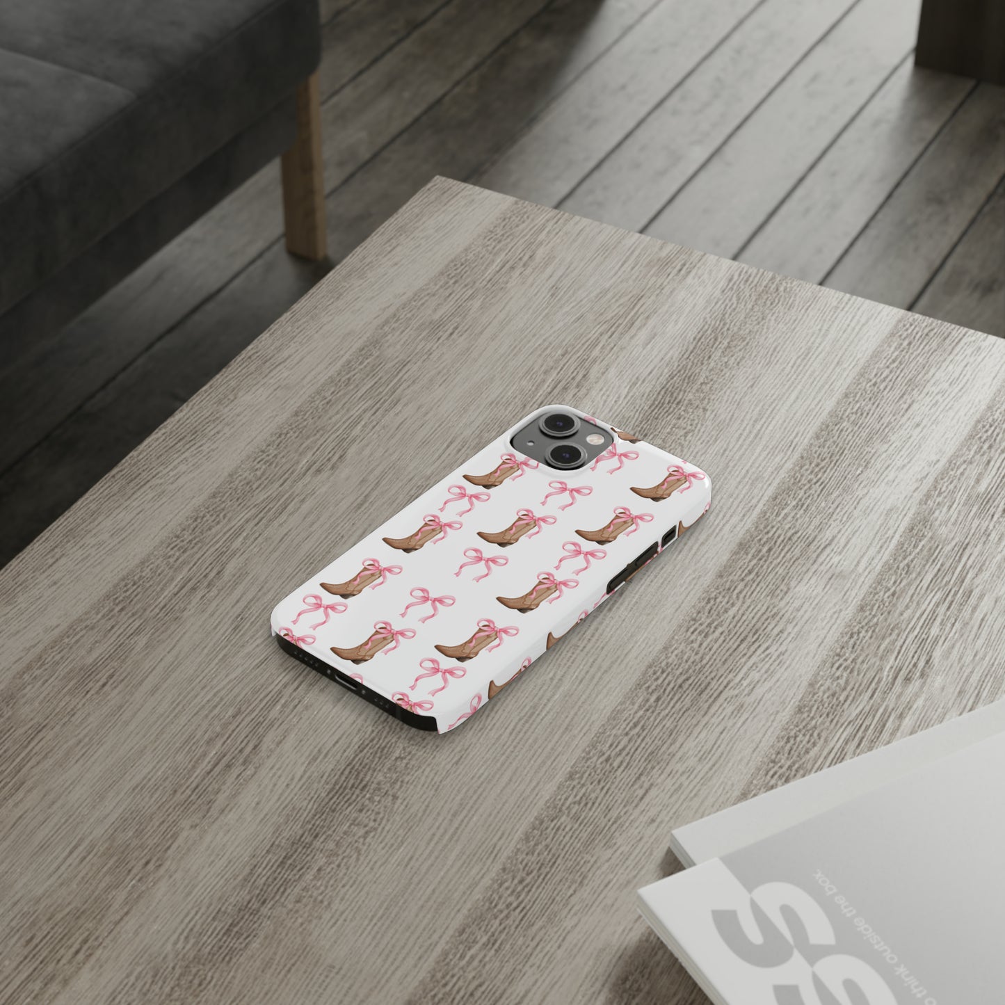 Cowgirl Coquette Slim Phone Case
