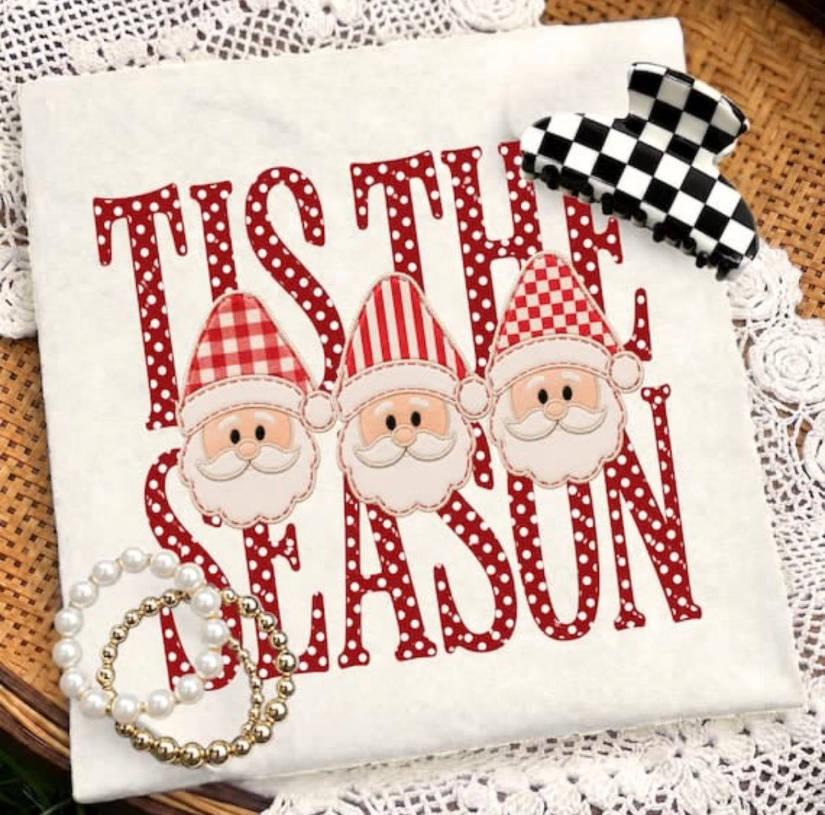 Tis The Season Santa Sweatshirt