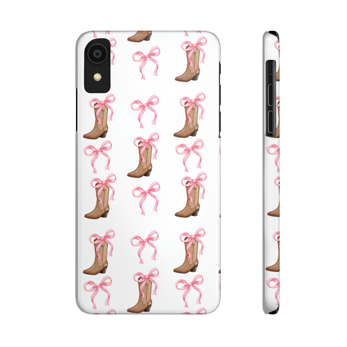 Cowgirl Coquette Slim Phone Case