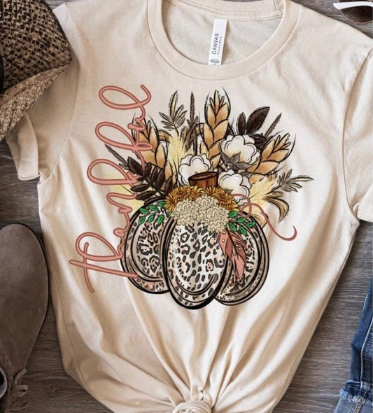 Thankful Fall pumpkin