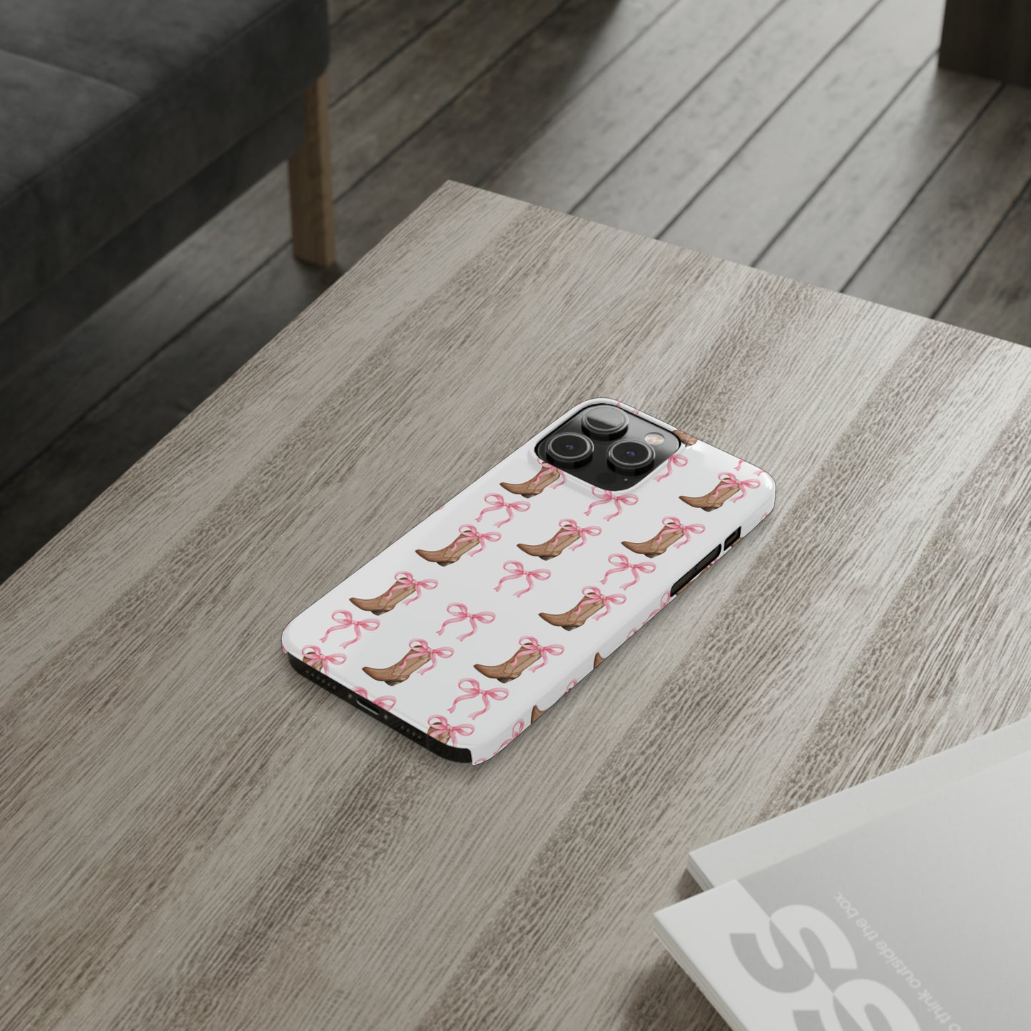 Cowgirl Coquette Slim Phone Case